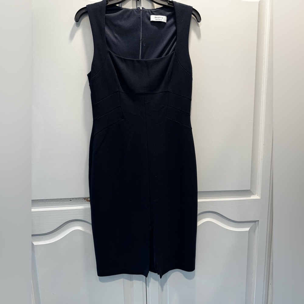 Bailey 44 Black Midi Sheath Dress
